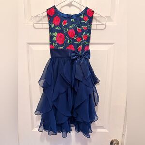 American Princess Girls' Corkscrew Dress size 8